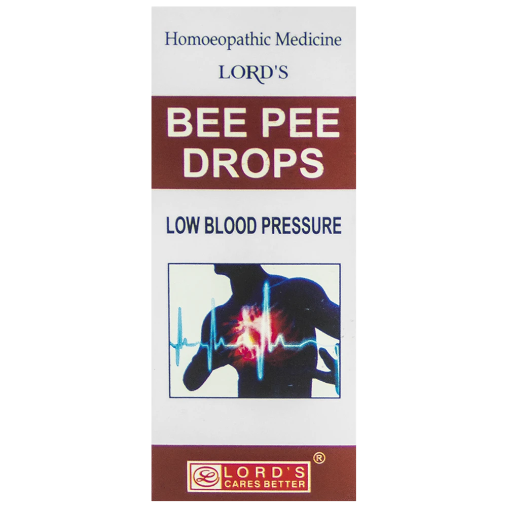 Lord's Bee Pee Low Blood Pressure Drop bottle of 30 ml Drop