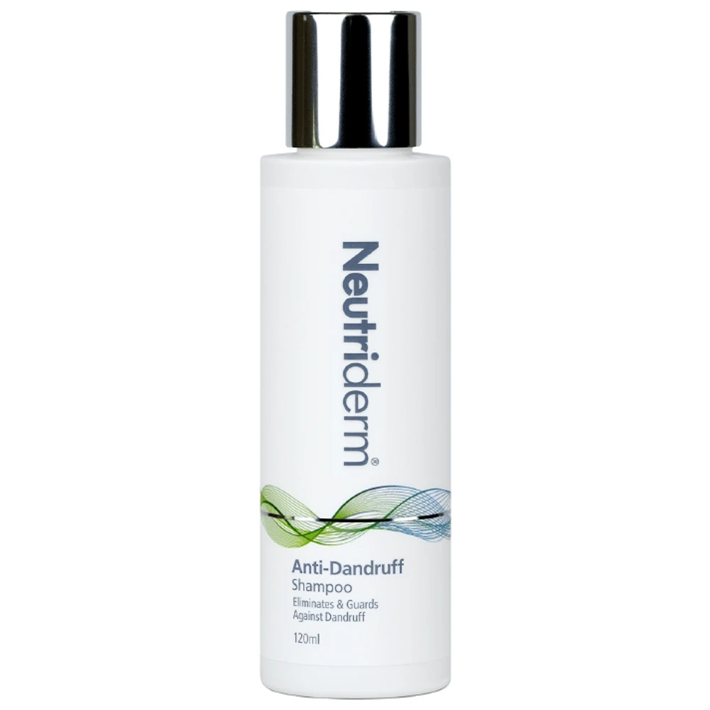 Neutriderm Anti Dandruff Shampoo bottle of 120 ml Shampoo