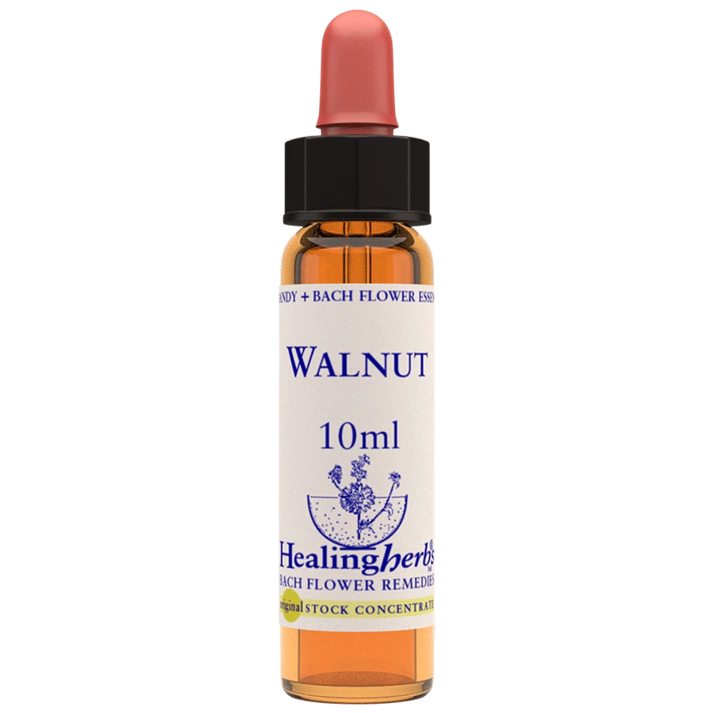Healing Herbs Bach Flower Walnut bottle of 10 ml Liquid