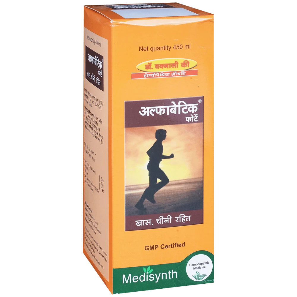 Medisynth Alfabetic Forte Tonic bottle of 450 ml Tonic