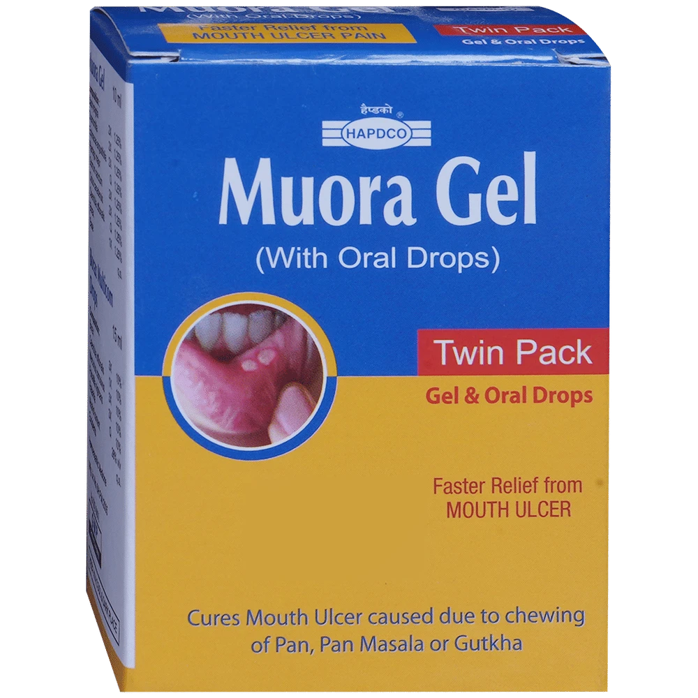 Hapdco Muora Gel Combi Pack bottle of 10 ml Gel