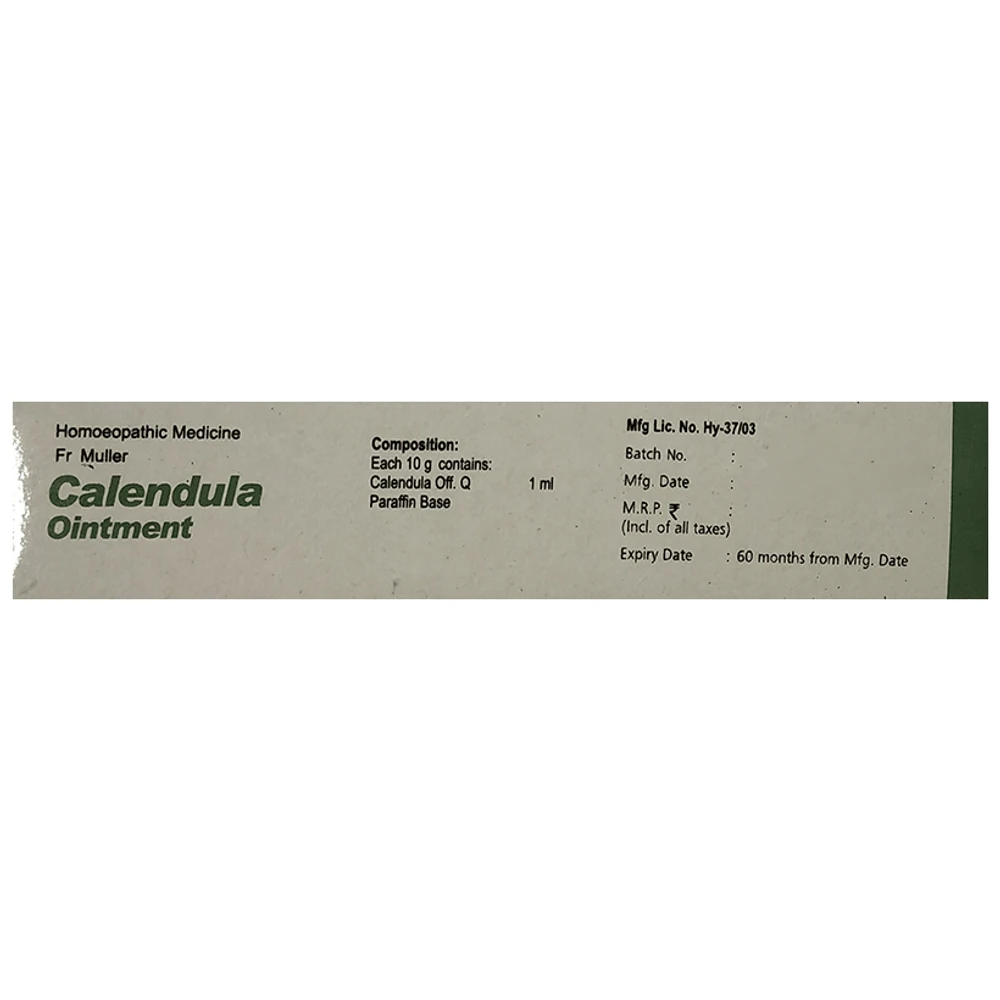 Fr Muller Calendula Ointment tube of 15 gm Ointment