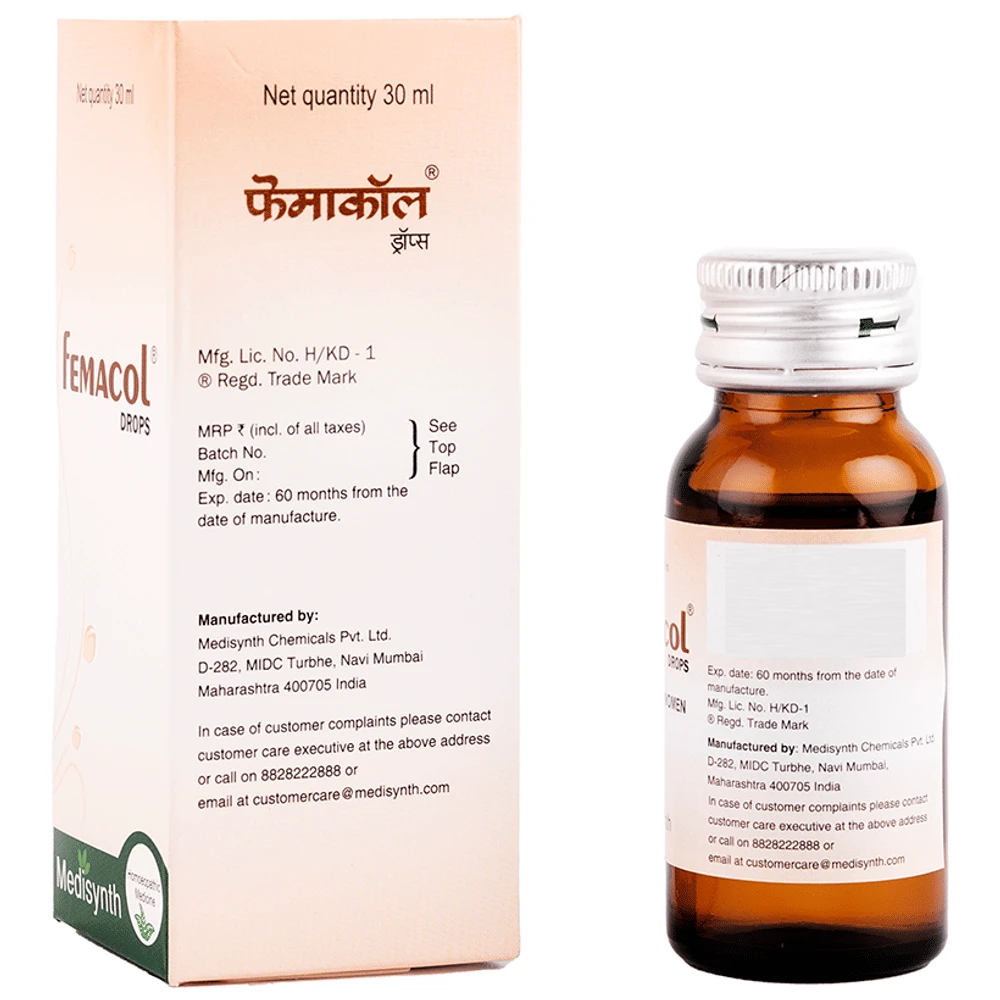 Medisynth Femacol Drop bottle of 30 ml Drop