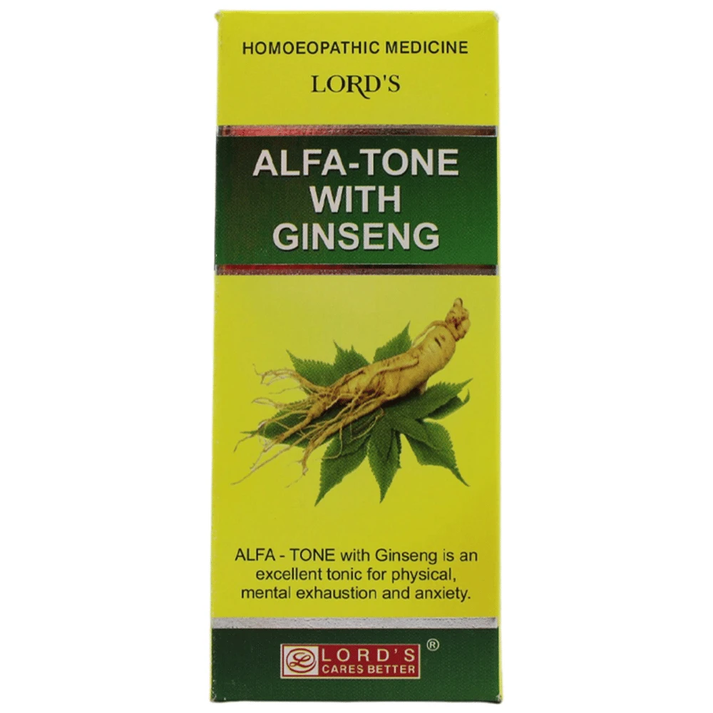 Lord's Alfa-Tone With Ginseng Tonic bottle of 180 ml Tonic