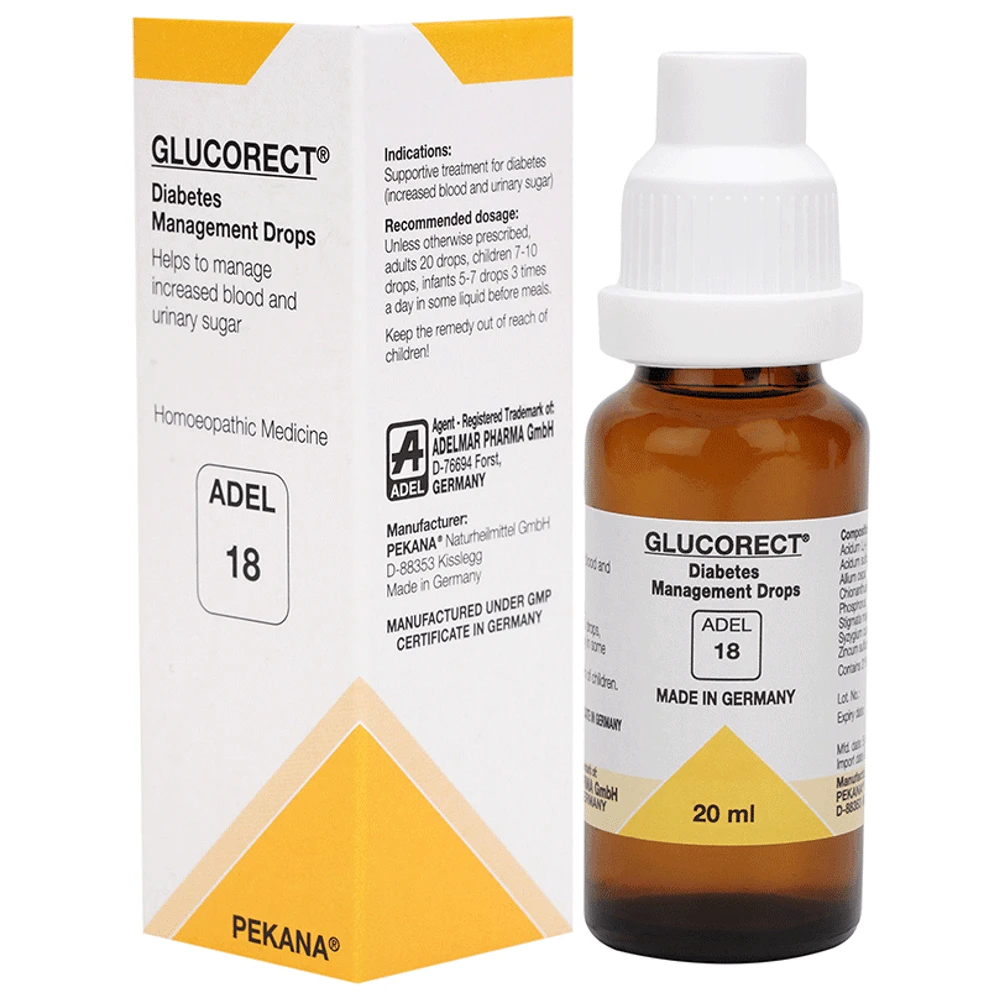ADEL 18 Glucorect Drop bottle of 20 ml Drop