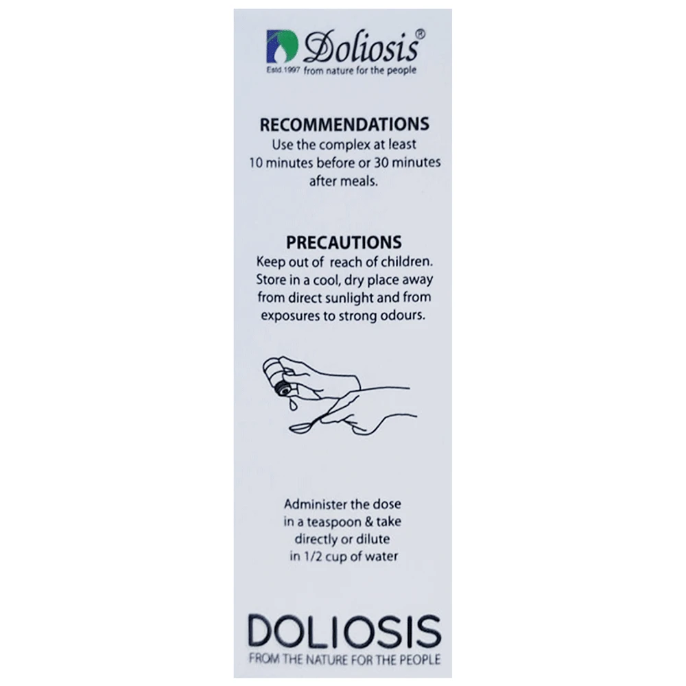 Doliosis D20 Lacto Plus Liquid Complex bottle of 30 ml Drop