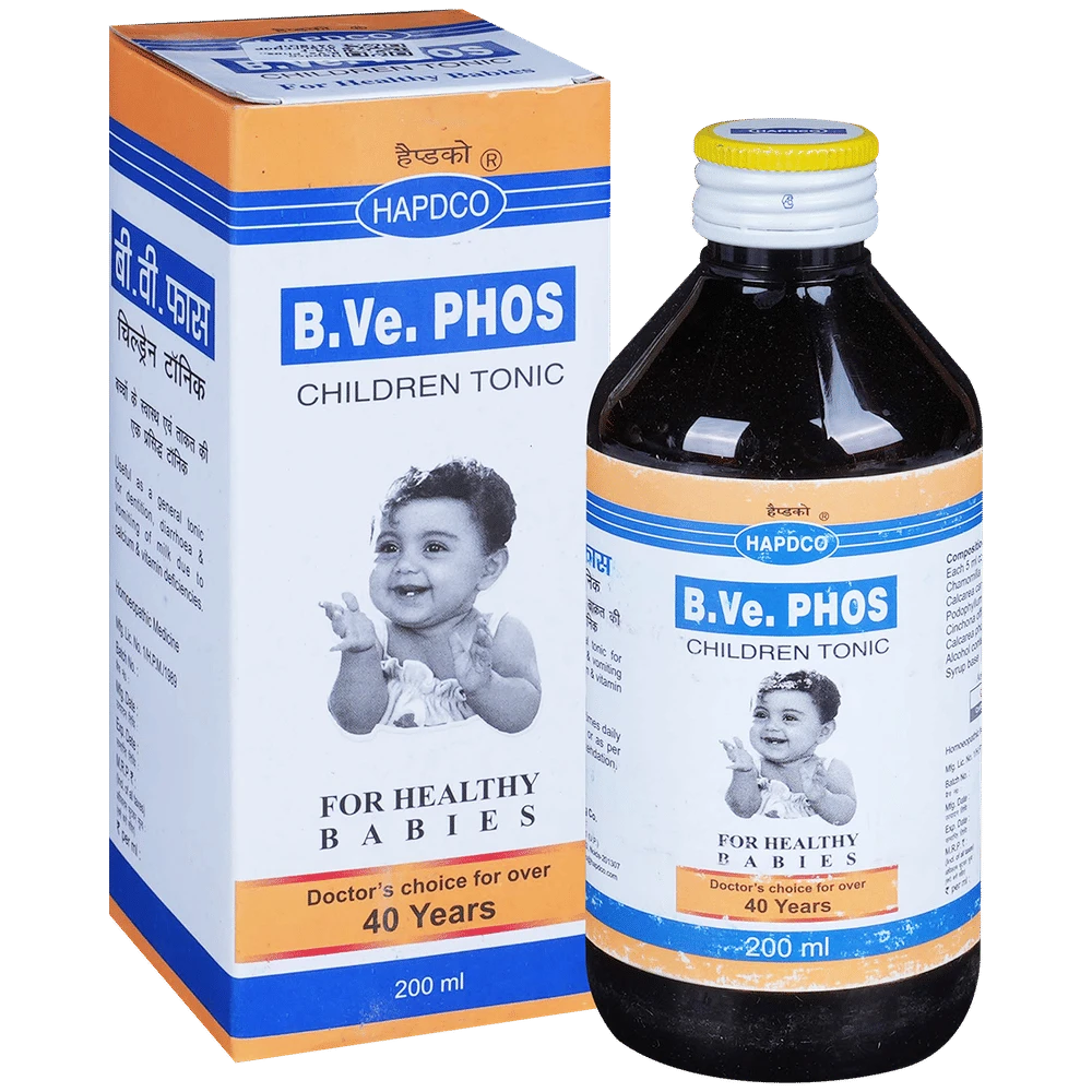 Hapdco B.Ve. Phos Children Tonic bottle of 200 ml Tonic Hapdco B.Ve. Phos Children Tonic bottle of 200 ml Tonic