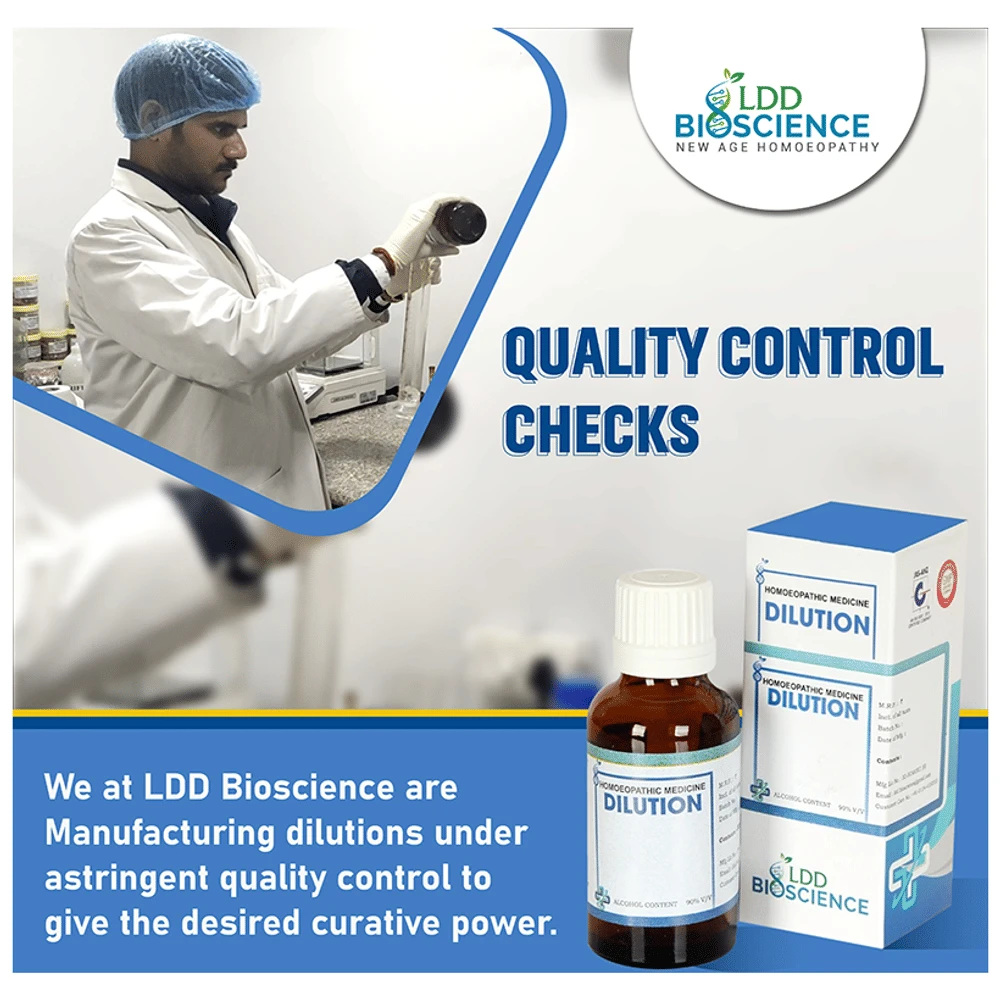 LDD Bioscience Acidum Gallicum Dilution 1000 CH bottle of 100 ml Dilution