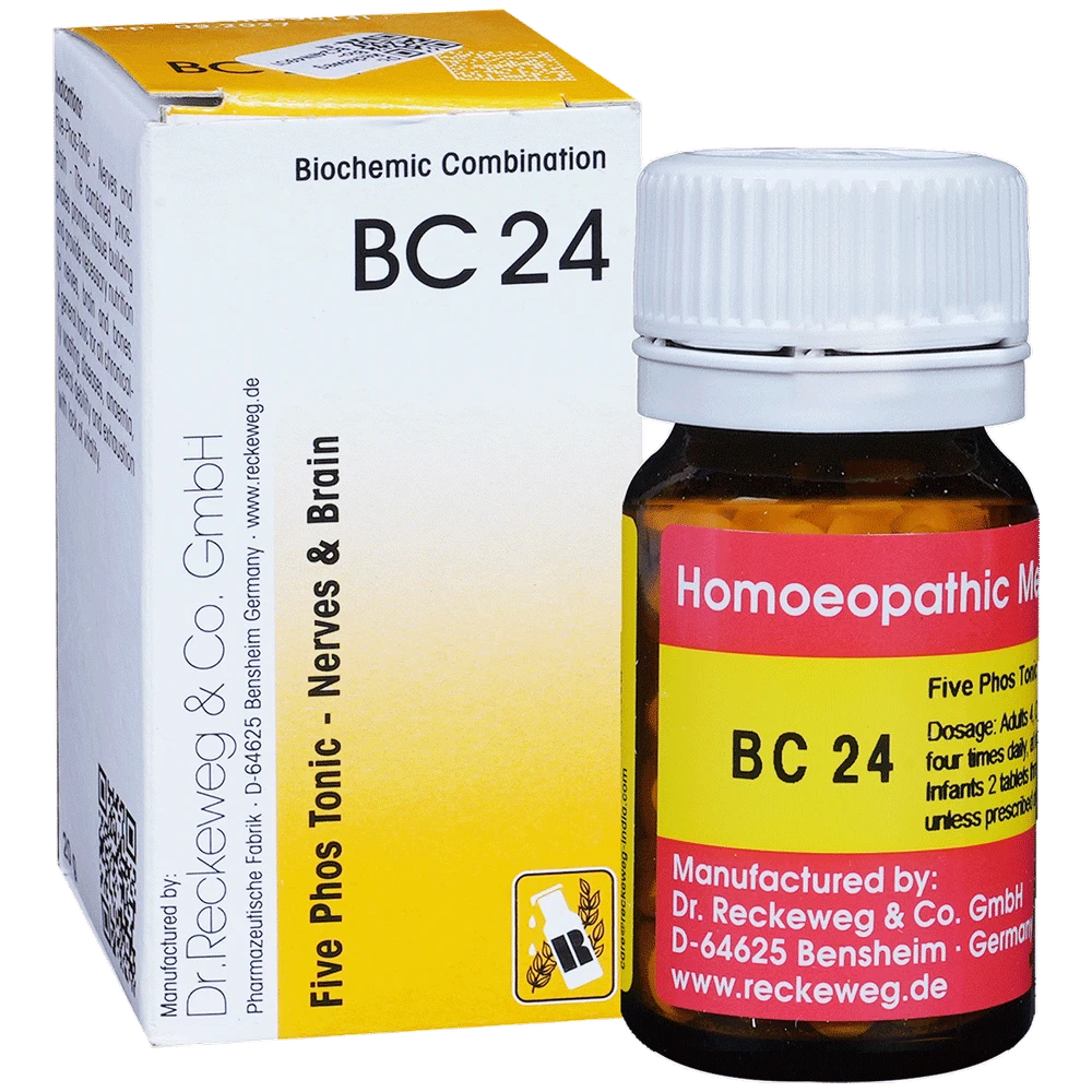 Dr. Reckeweg Bio-Combination 24 (BC 24) Tablet bottle of 20 gm Biocombination Tablet