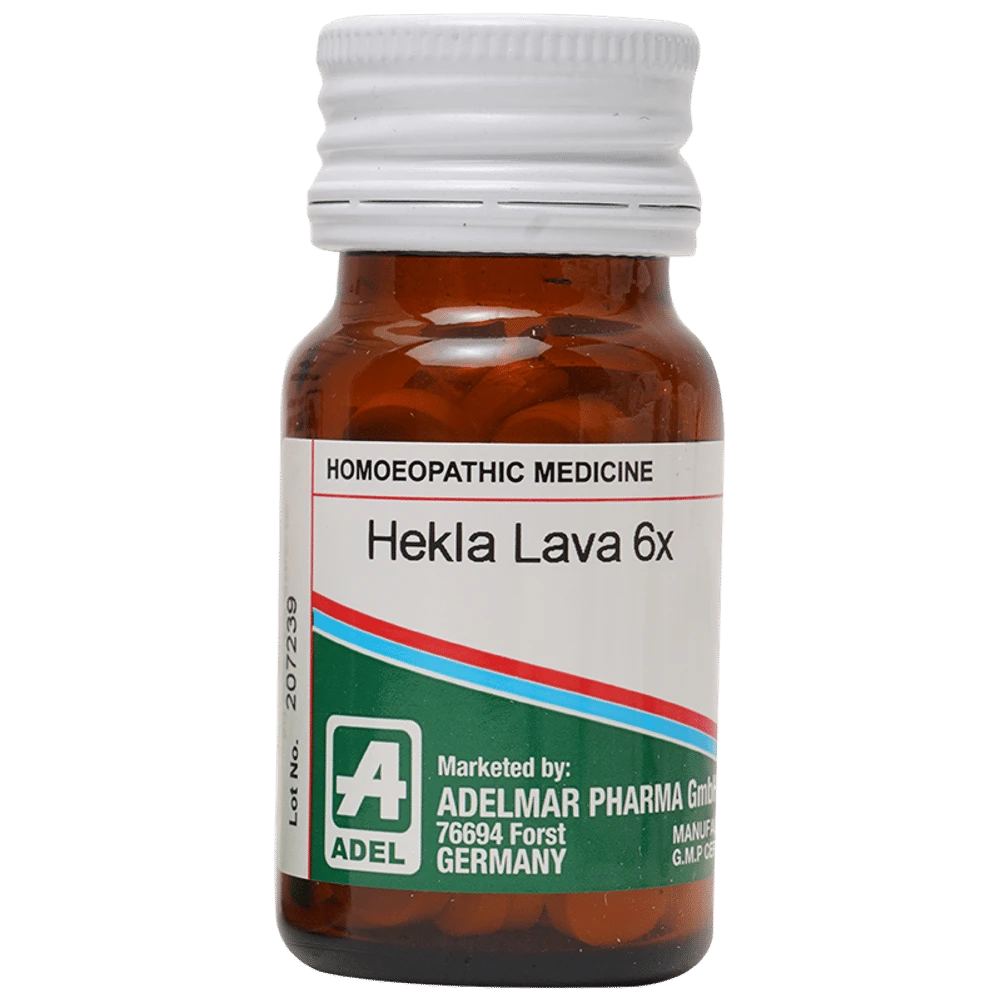 ADEL Hekla Lava Trituration Tablet 6X bottle of 20 gm Trituration Tablet ADEL Hekla Lava Trituration Tablet 6X bottle of 20 gm Trituration Tablet