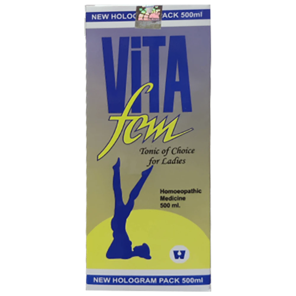 Dr. Wellmans Vita Fem Tonic bottle of 500 ml Tonic