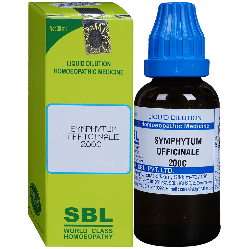 SBL Symphytum Officinale Dilution 200 CH bottle of 30 ml Dilution SBL Symphytum Officinale Dilution 200 CH bottle of 30 ml Dilution