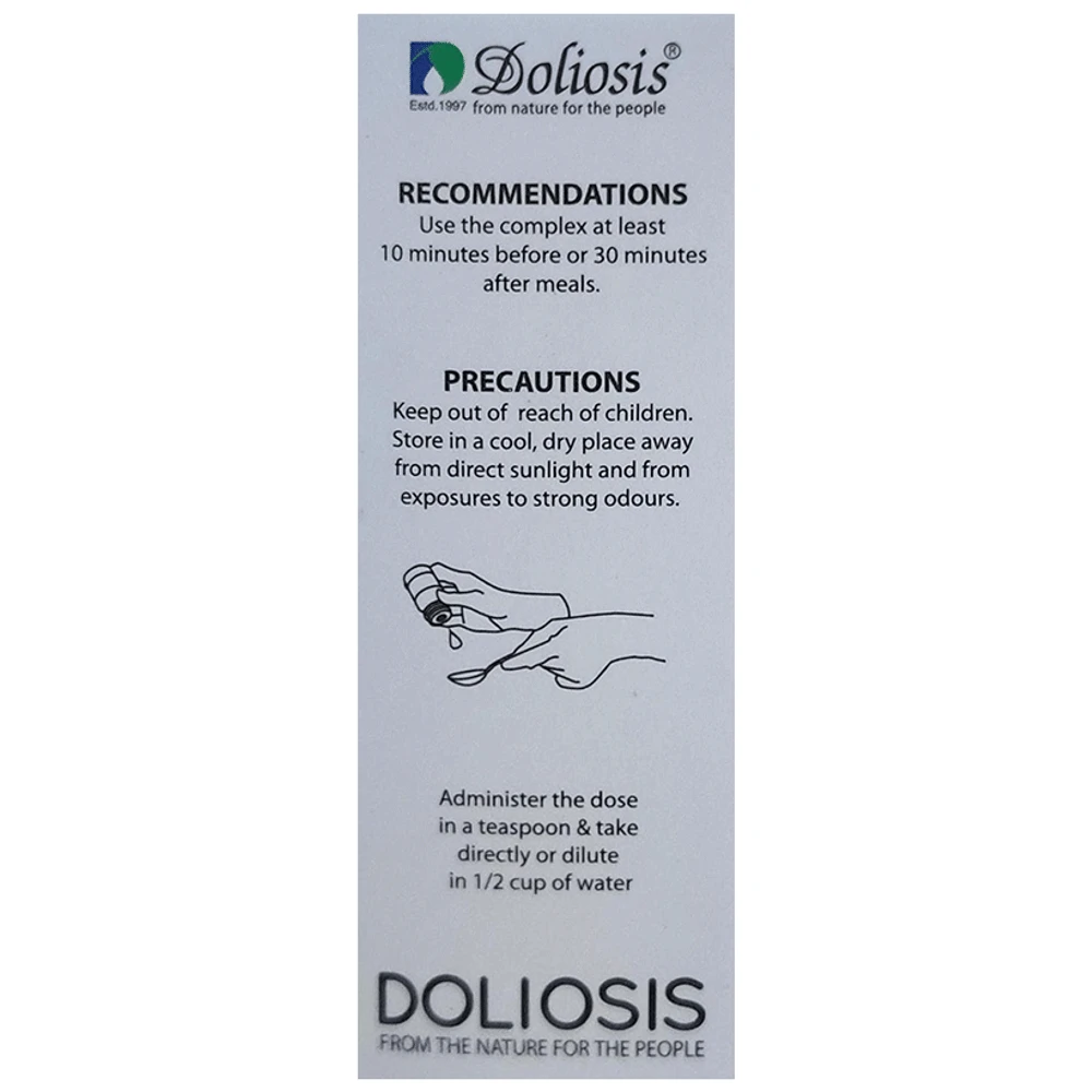 Doliosis D12 Teeth & Gums Liquid Complex bottle of 30 ml Drop