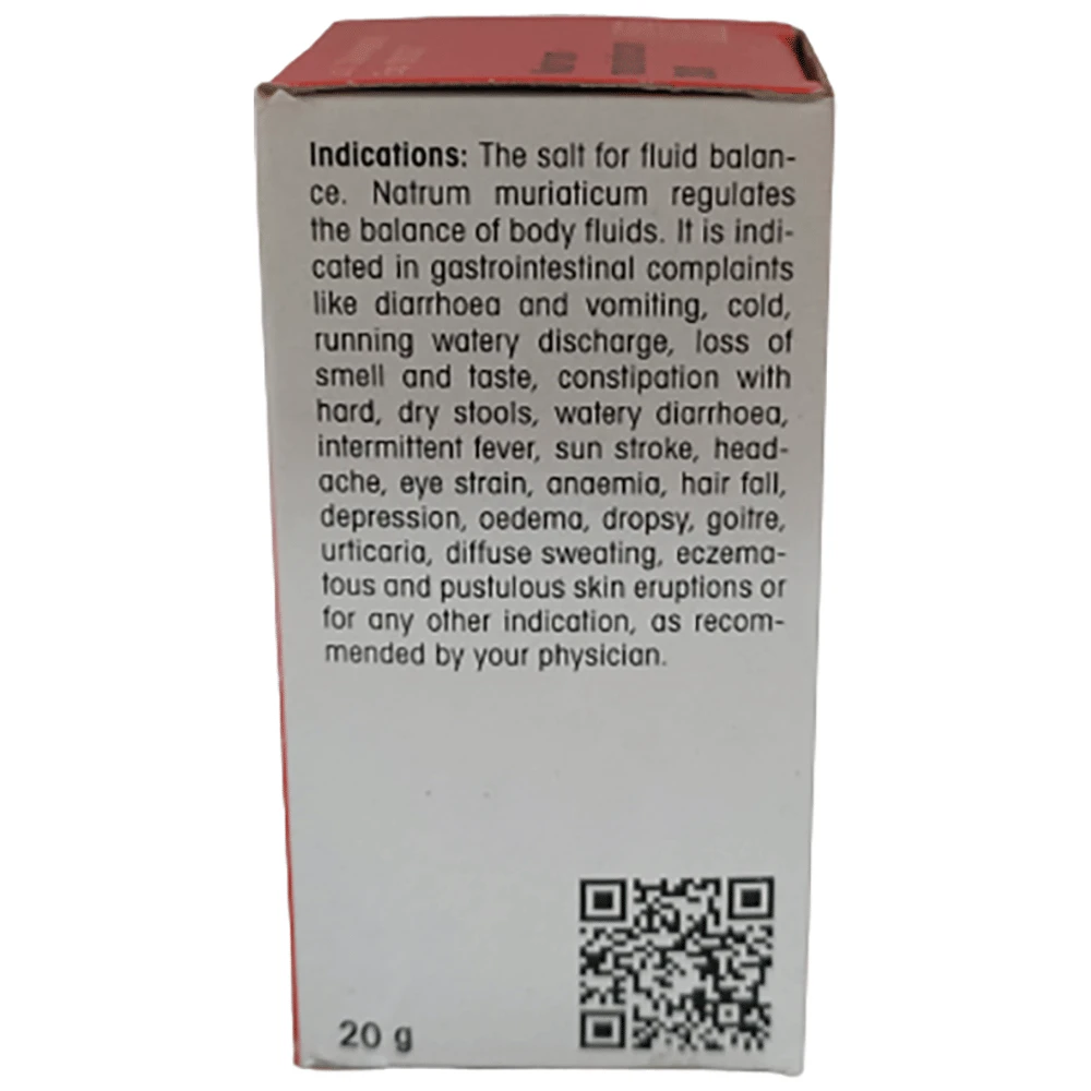 Dr Reckeweg Natrum Muriaticum Biochemic Tablet 30X bottle of 20 gm Biochemic Tablet Dr Reckeweg Natrum Muriaticum Biochemic Tablet 30X bottle of 20 gm Biochemic Tablet