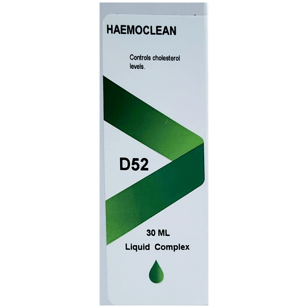 Doliosis D52 Haemoclean Liquid Complex bottle of 30 ml Drop