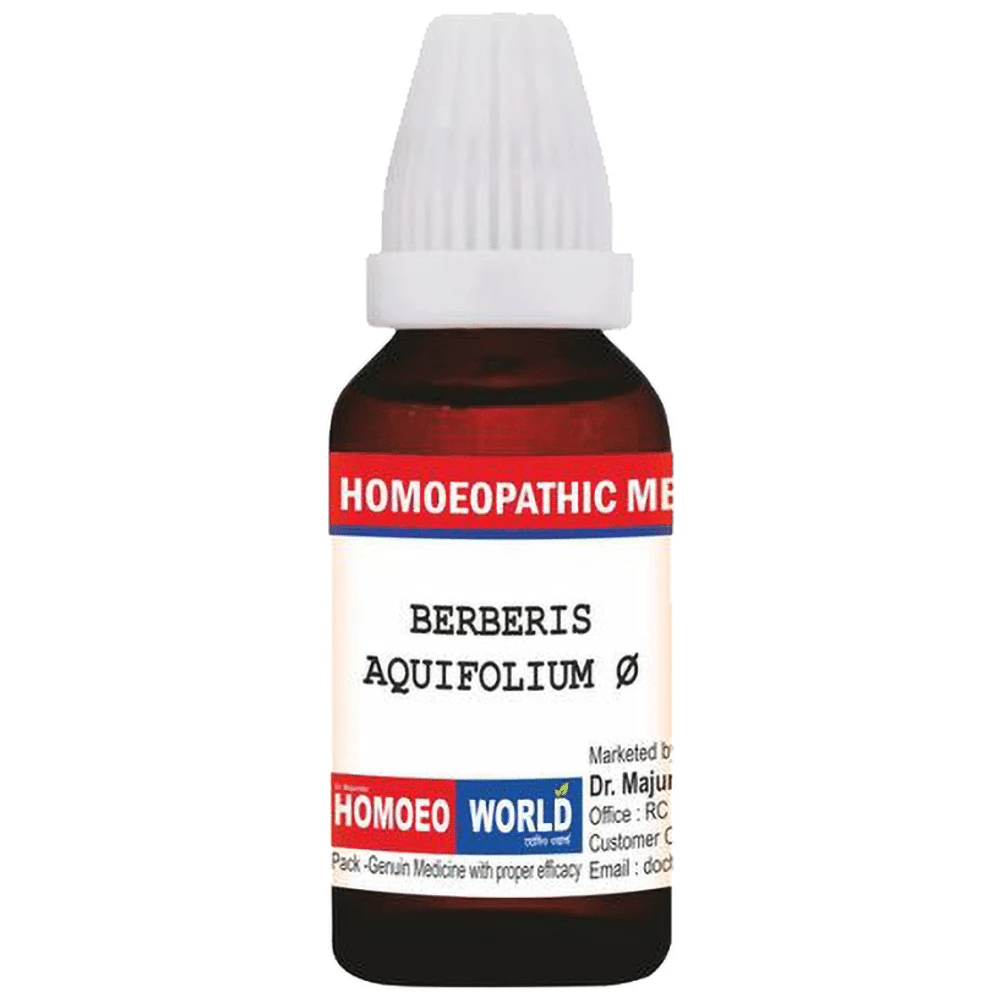 Dr. Majumder Homeo World Berberis Vulgaris Mother Tincture (30ml Each) bottle of 1 Pack