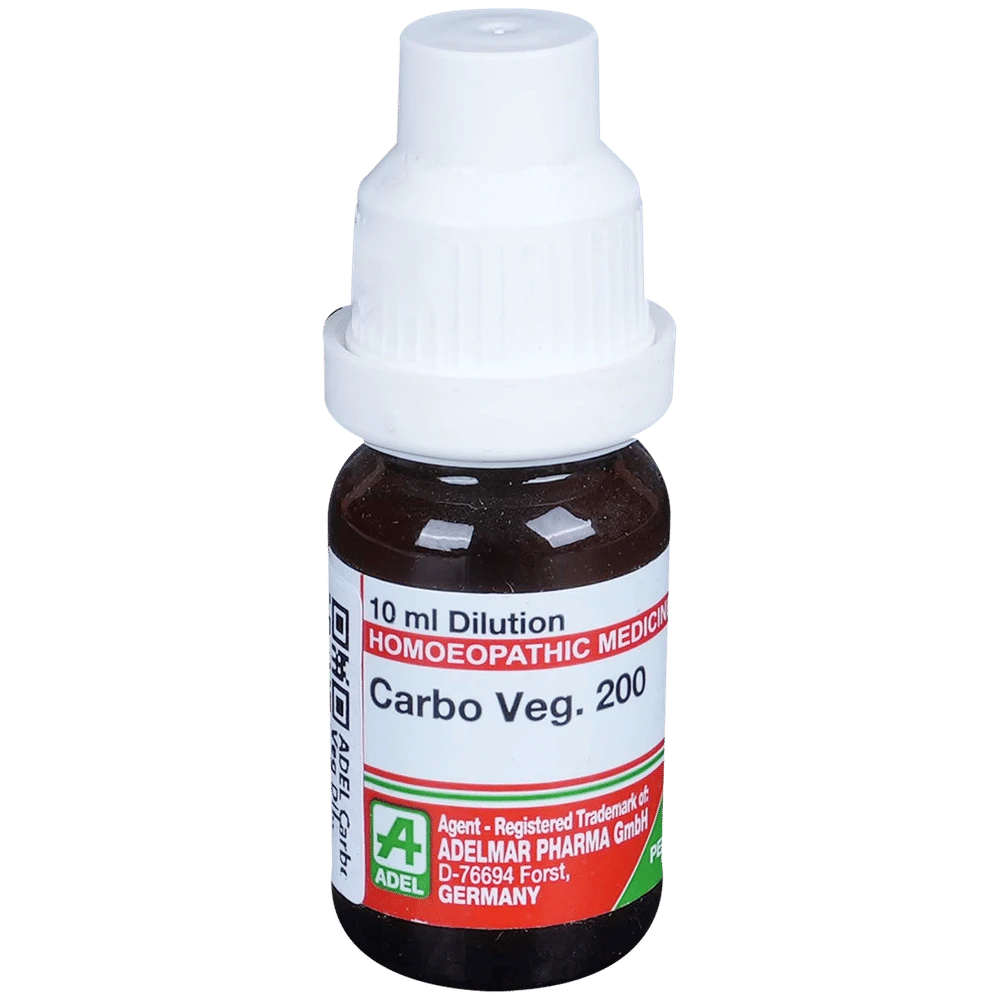 ADEL Carbo Veg Dilution 200 bottle of 10 ml Dilution
