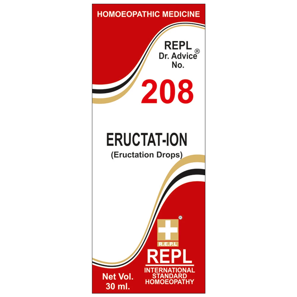 REPL Dr. Advice No.208 Eructat-Ion Drop bottle of 30 ml Drop