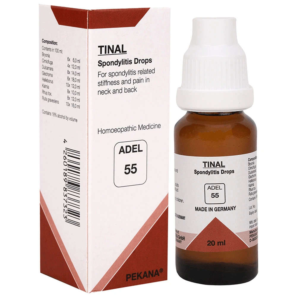 ADEL 55 Tinal Spondylitis Drop bottle of 20 ml Drop