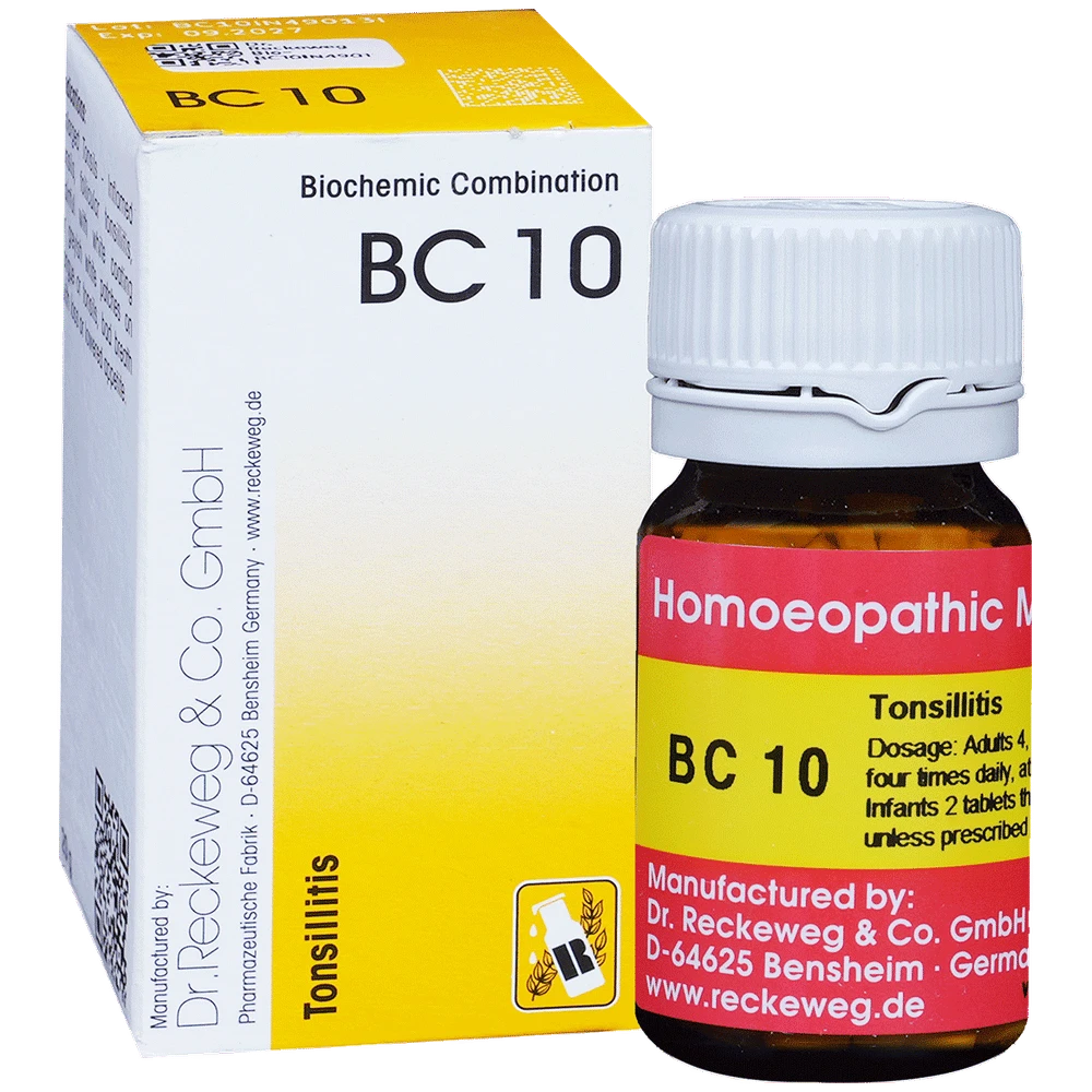 Dr. Reckeweg Bio-Combination 10 (BC 10) Tablet bottle of 20 gm Biocombination Tablet Dr. Reckeweg Bio-Combination 10 (BC 10) Tablet bottle of 20 gm Biocombination Tablet