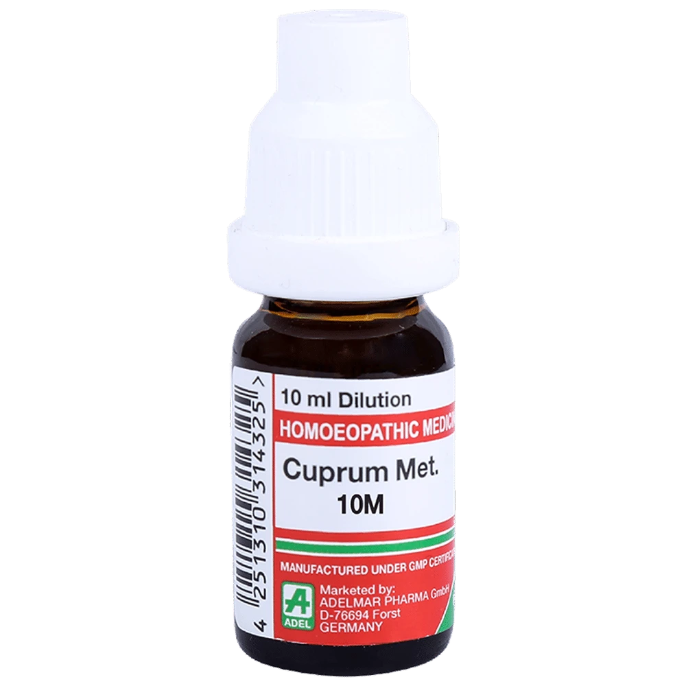 ADEL Cuprum Met Dilution 10M bottle of 10 ml Dilution