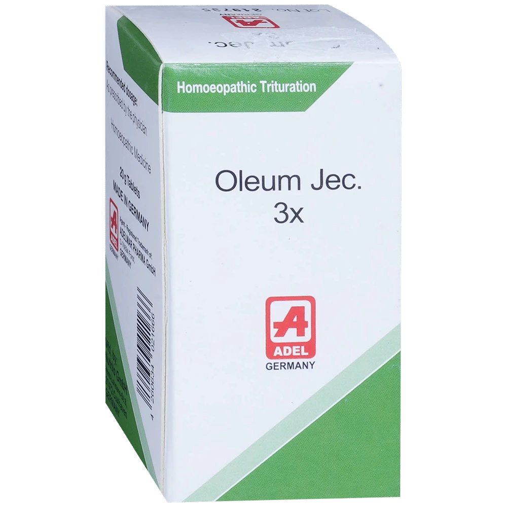 ADEL Oleum Jecoris Aselli Trituration Tablet 3X bottle of 20 gm Trituration Tablet ADEL Oleum Jecoris Aselli Trituration Tablet 3X bottle of 20 gm Trituration Tablet