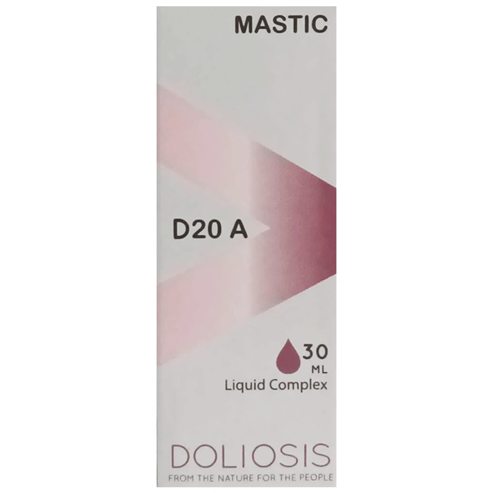 Doliosis D20 A Mastic Liquid Complex bottle of 30 ml Oral Drops