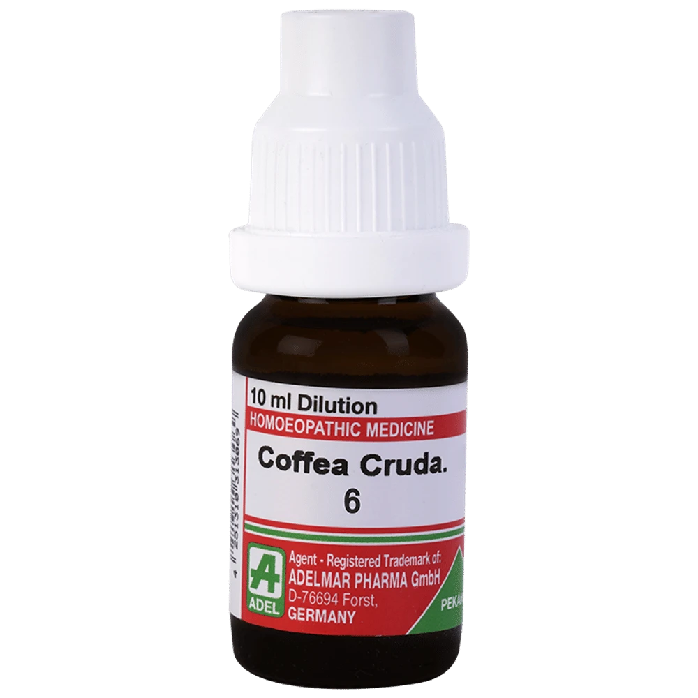 ADEL Coffea Cruda Dilution 6 bottle of 10 ml Dilution