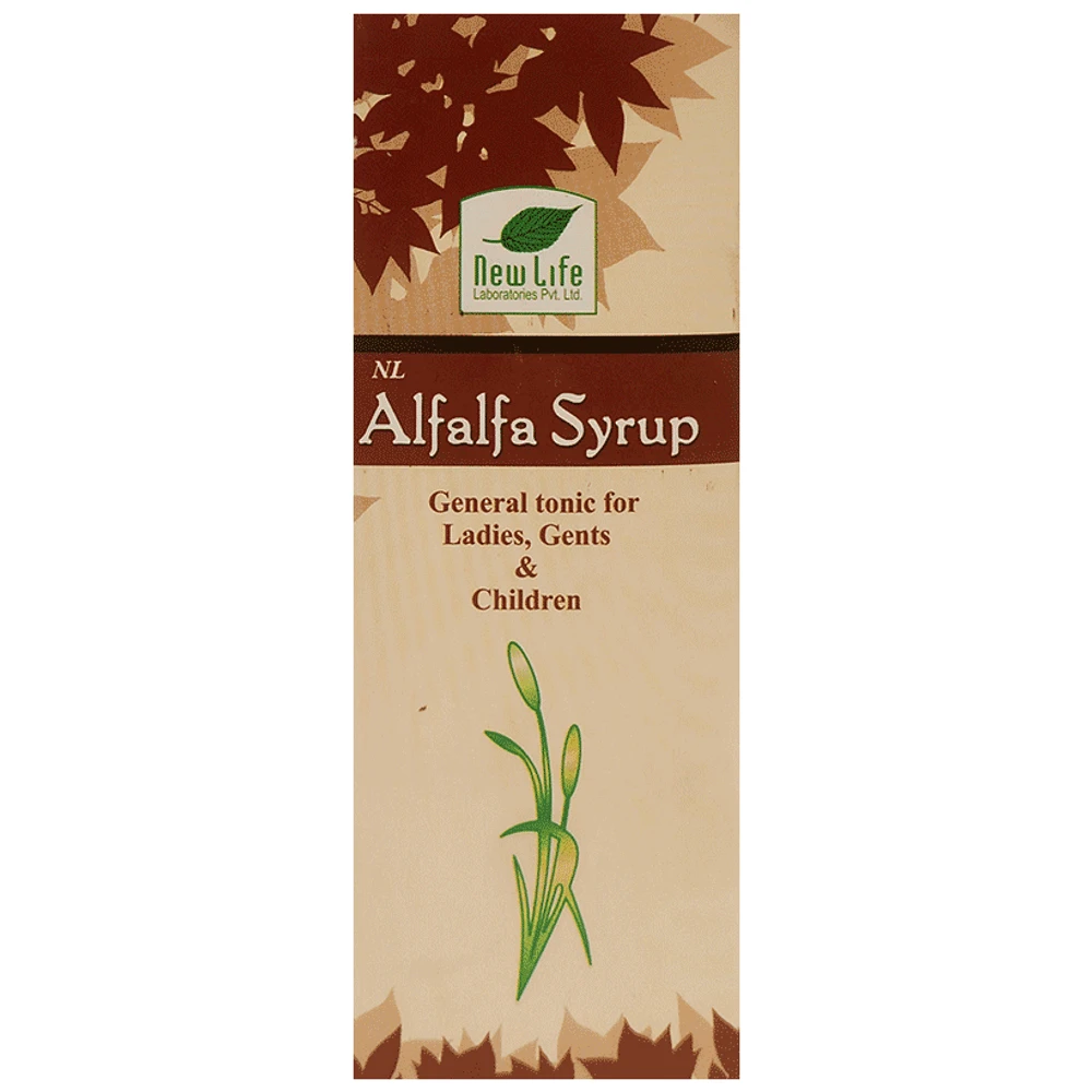 New Life Alfalfa box of 100 ml Syrup New Life Alfalfa box of 100 ml Syrup