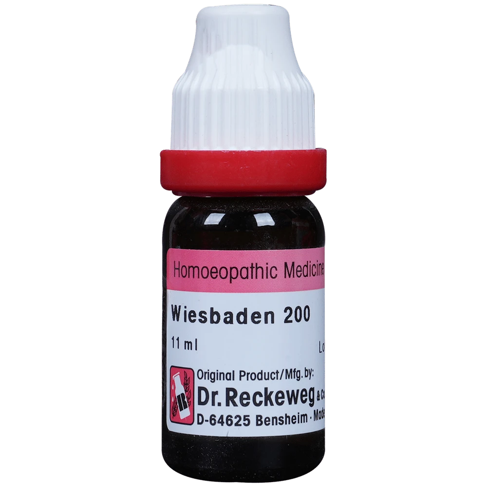 Dr. Reckeweg Wiesbaden Dilution 200 CH bottle of 11 ml Dilution