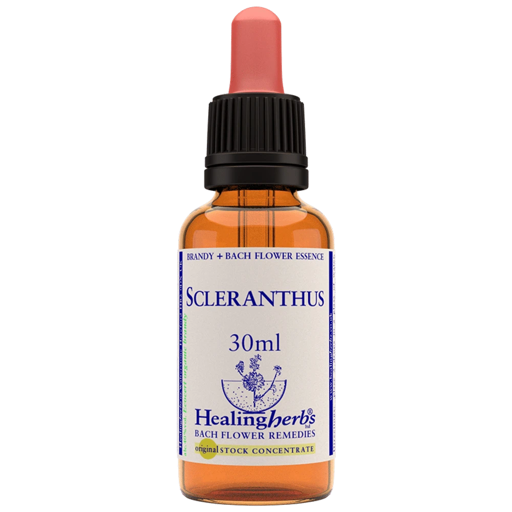 Healing Herbs Bach Flower Scleranthus bottle of 30 ml Liquid