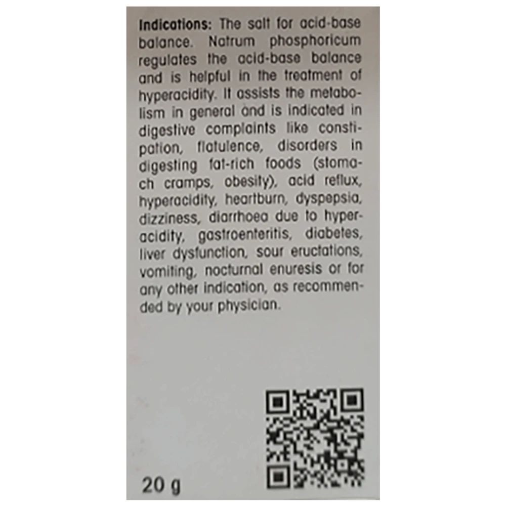Dr Reckeweg Natrum Phosphoricum Biochemic Tablet 12X bottle of 20 gm Biochemic Tablet Dr Reckeweg Natrum Phosphoricum Biochemic Tablet 12X bottle of 20 gm Biochemic Tablet