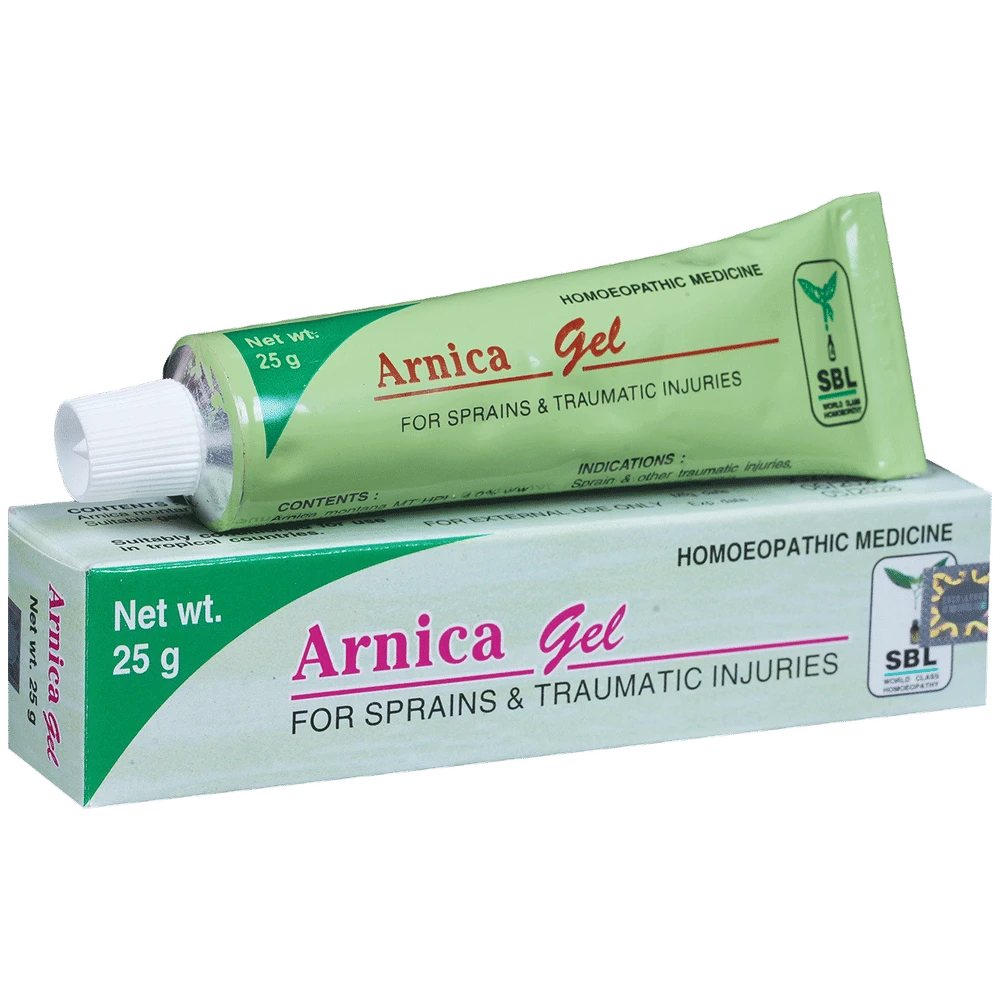 SBL Arnica Gel tube of 25 gm Gel