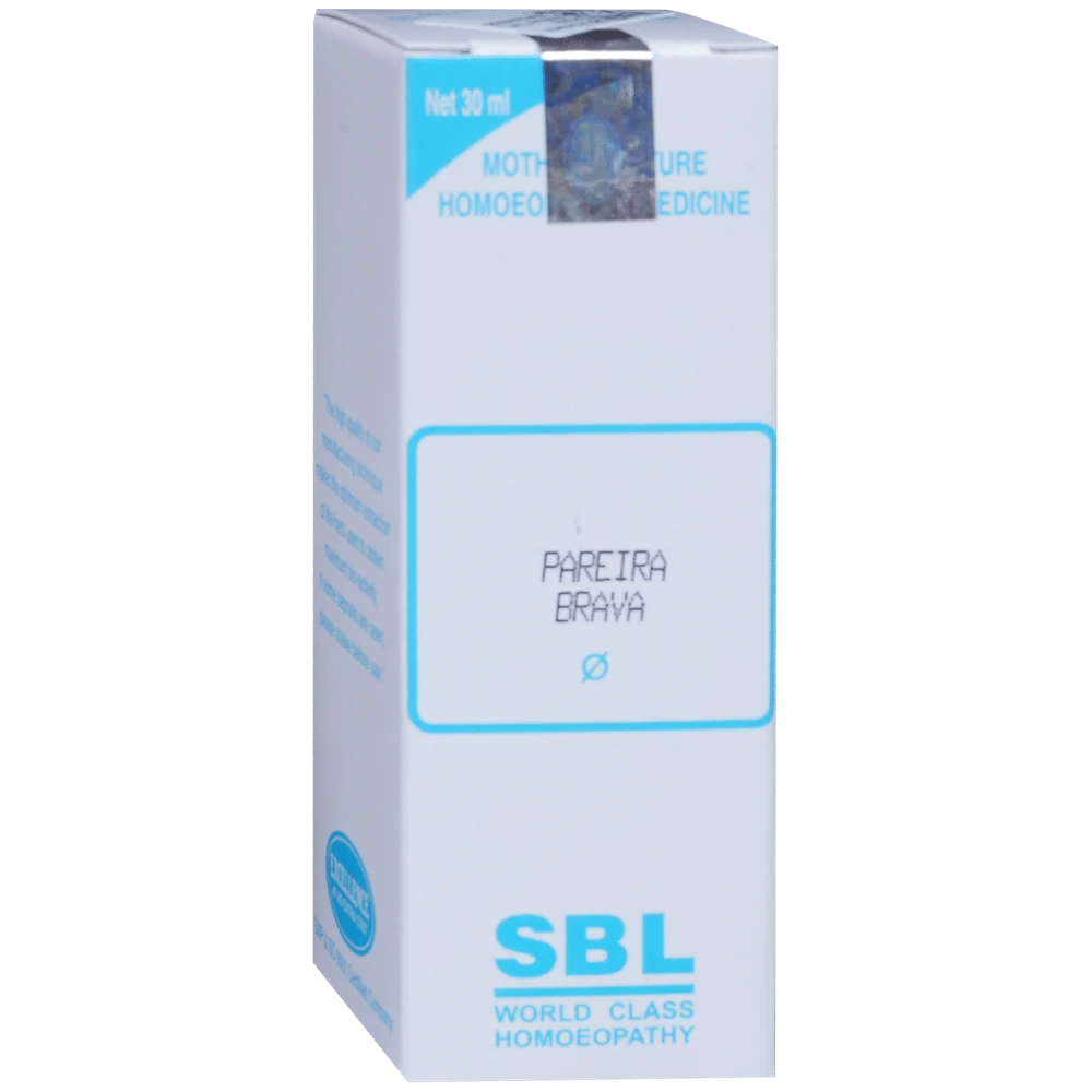 SBL Pareira Brava Mother Tincture Q bottle of 30 ml Mother Tincture