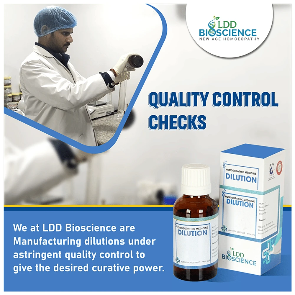 LDD Bioscience Acidum Hydrocyanicum Dilution 6 CH bottle of 100 ml Dilution