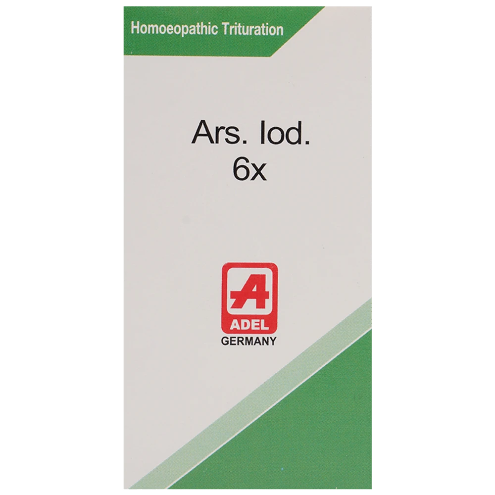 ADEL Arsenicum Iodatum Trituration Tablet 6X bottle of 20 gm Trituration Tablet