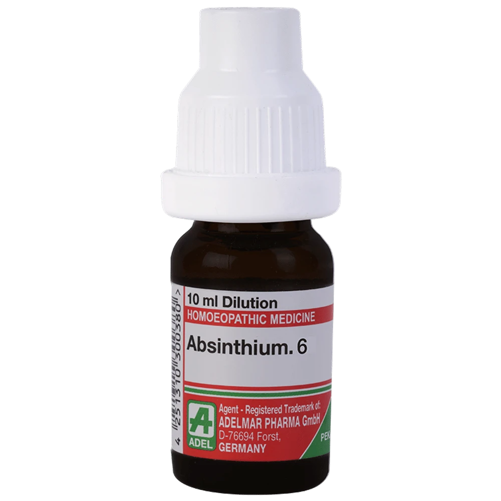 ADEL Absinthium. Dilution 6 bottle of 10 ml Dilution
