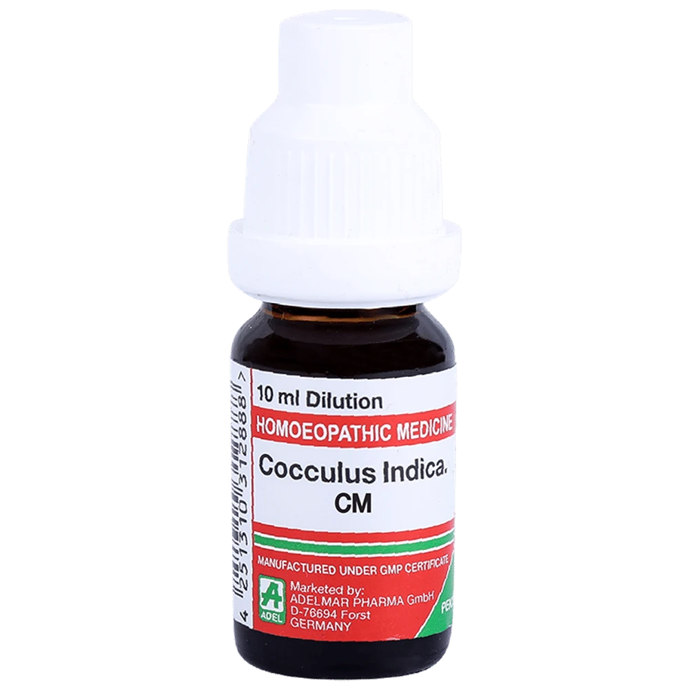 ADEL Cocculus Indica. Dilution CM bottle of 10 ml Dilution