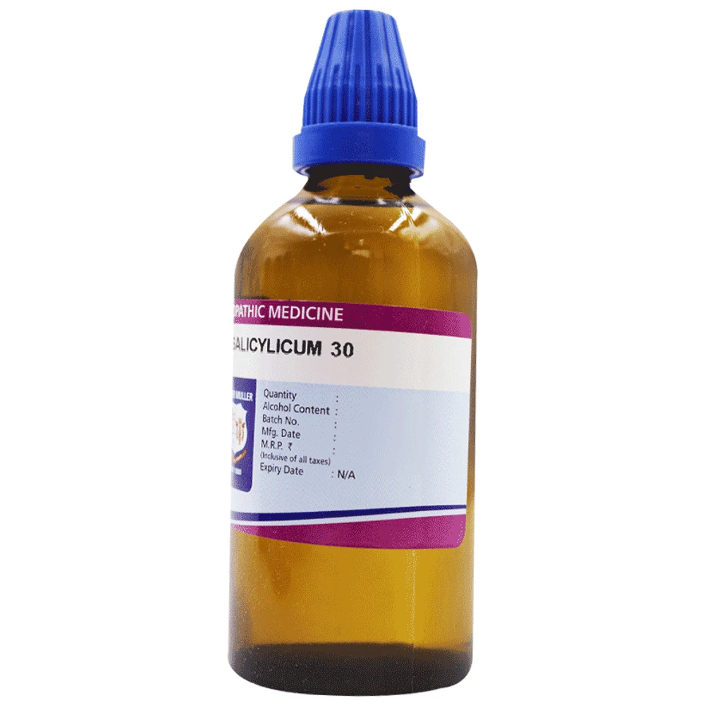 Father Muller Acidium Salicylicum Drop 30C bottle of 100 ml Drop