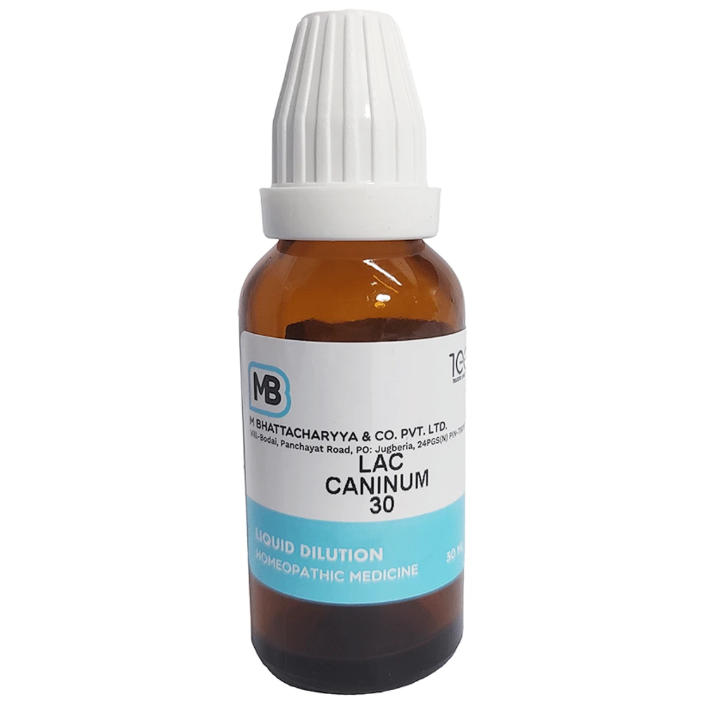 MB Lac Caninum Dilution 30 bottle of 30 ml Dilution