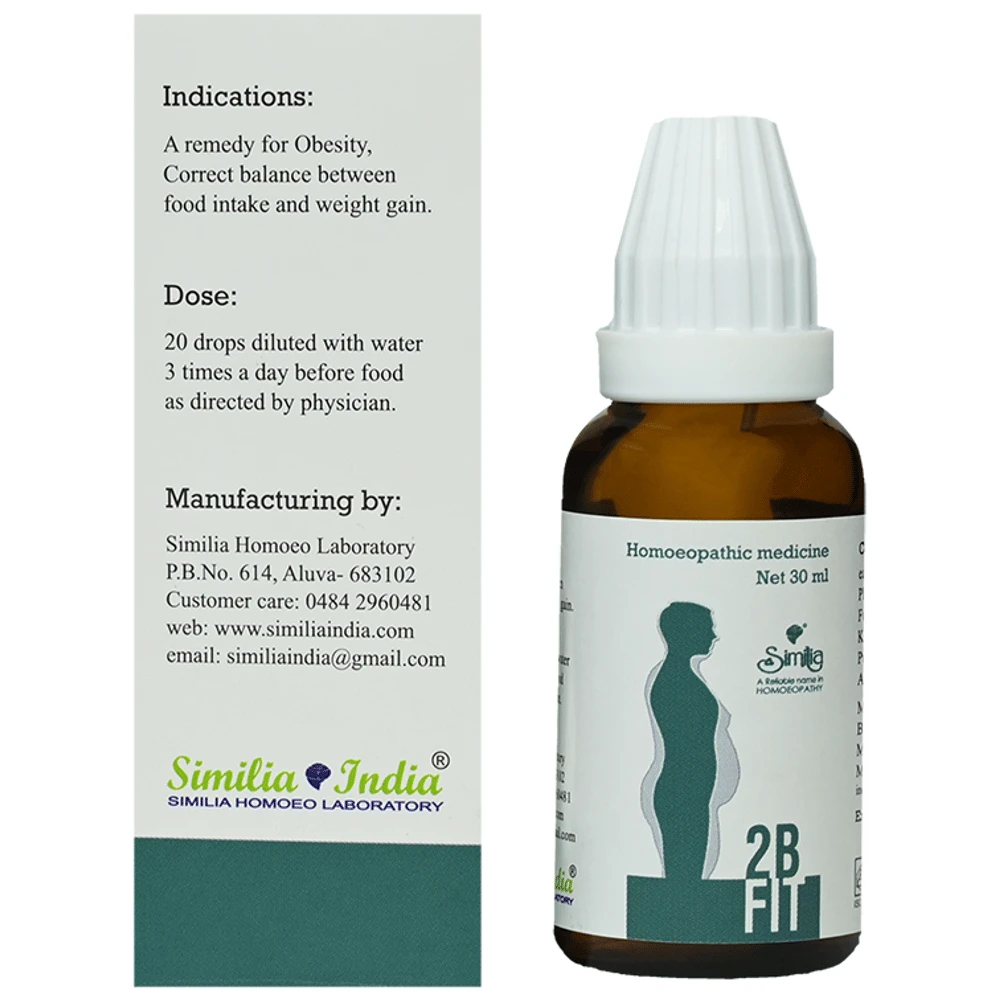 Similia 2B Fit Drop bottle of 30 ml Drop