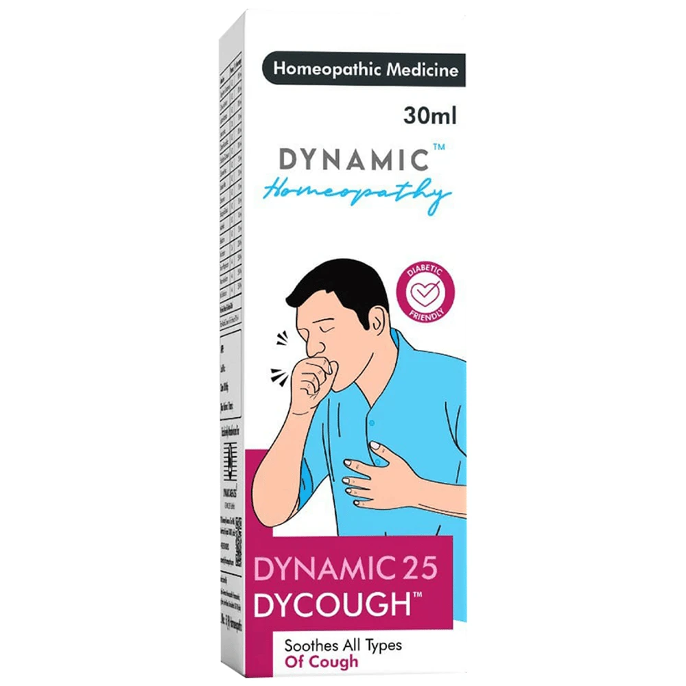 Dynamic Homeopathy Dynamic 25 Dycough Dilution bottle of 30 ml Dilution