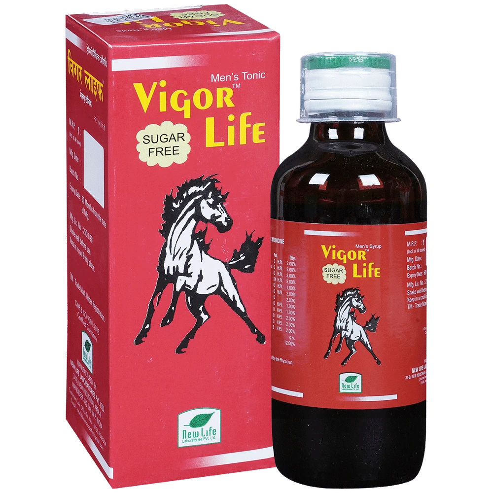 New Life Vigor Life Sugar Free Tonic bottle of 100 ml Tonic