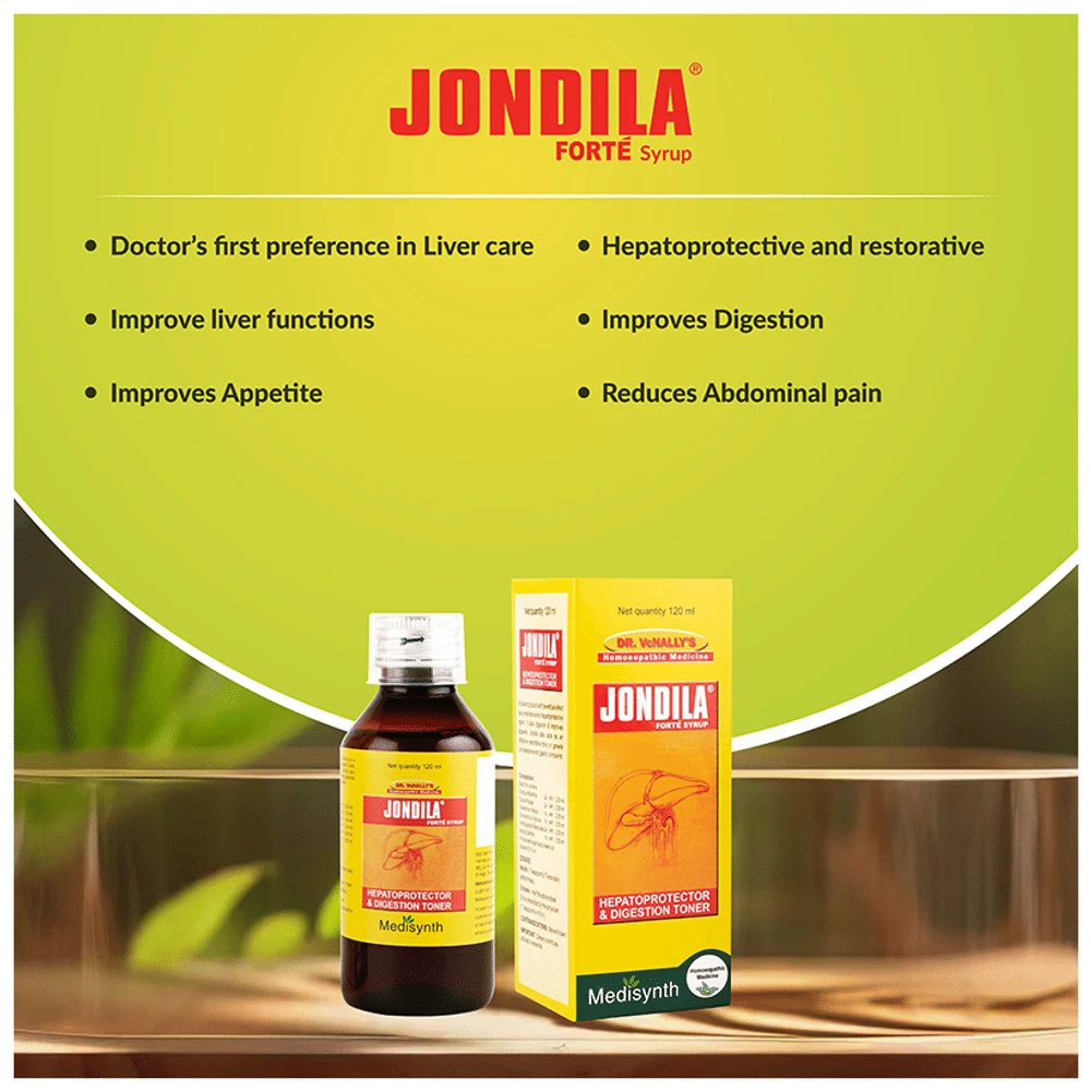 Medisynth Jondila Forte Syrup bottle of 200 ml Syrup