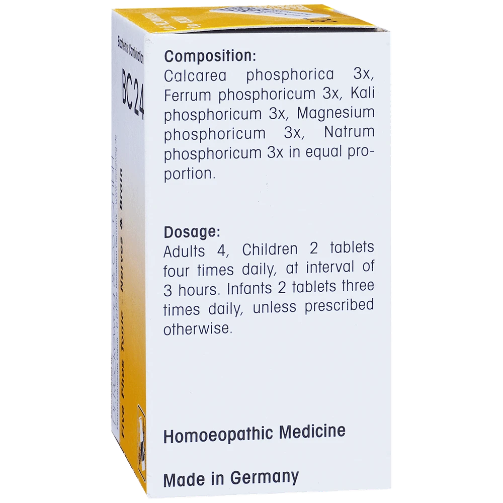 Dr. Reckeweg Bio-Combination 24 (BC 24) Tablet bottle of 20 gm Biocombination Tablet