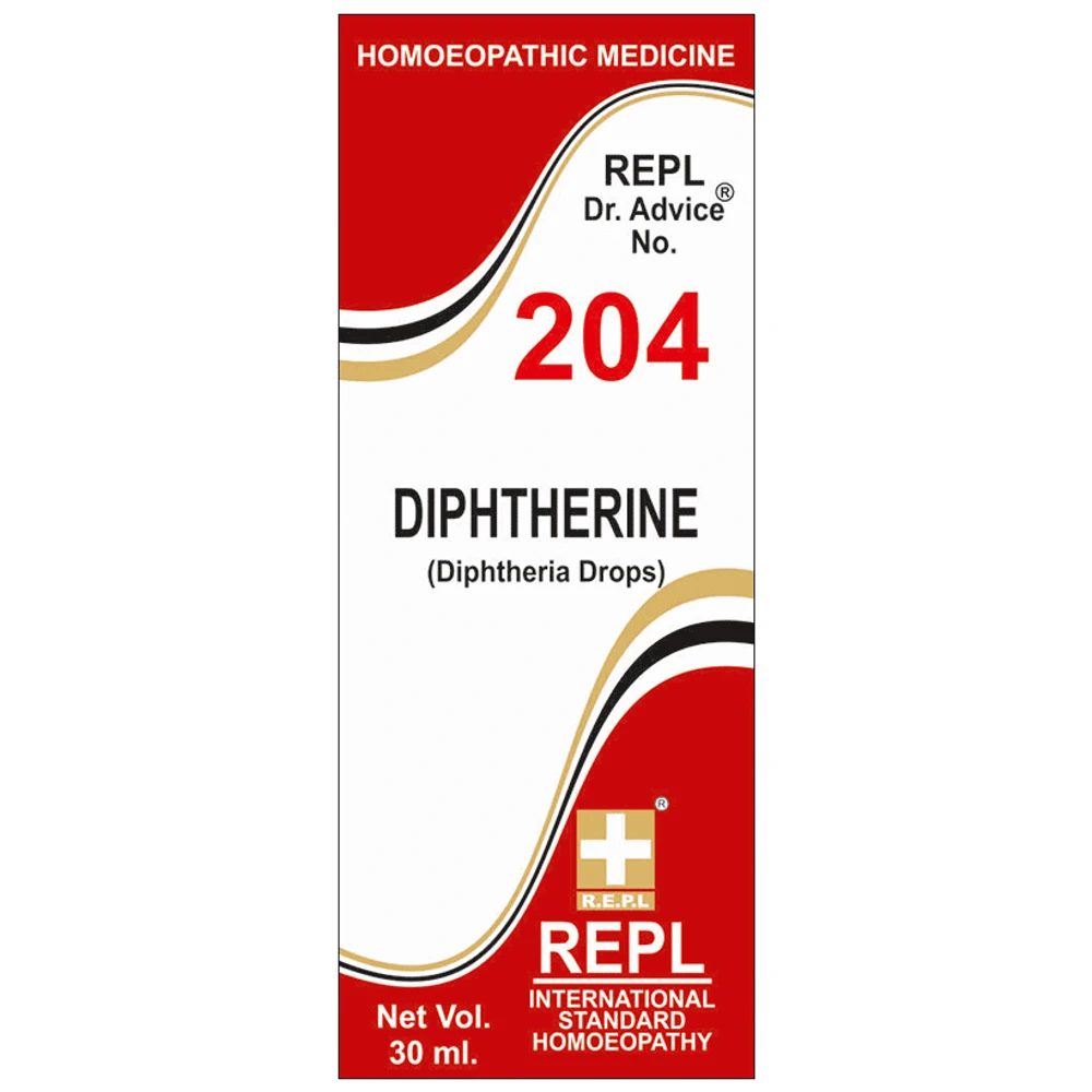 REPL Dr. Advice No.204 Diphtherine Drop bottle of 30 ml Drop
