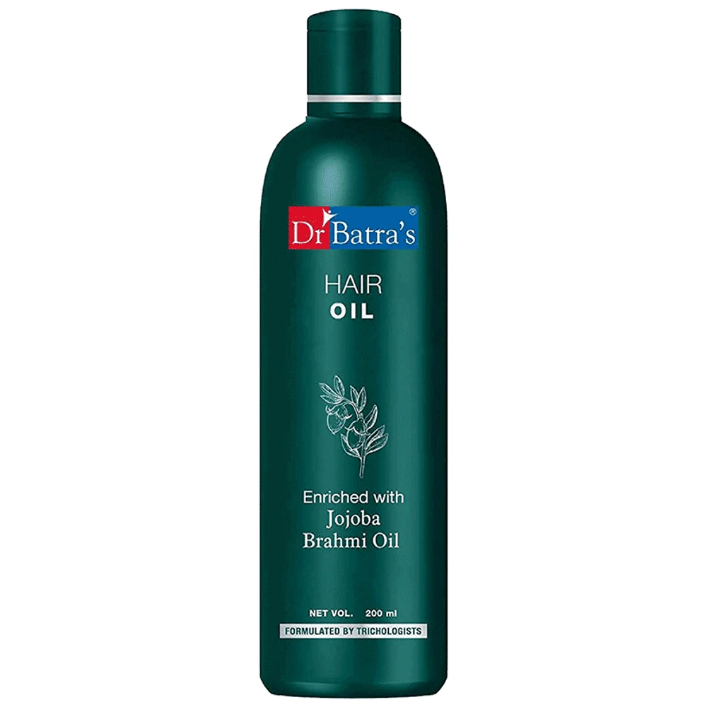 Dr Batra's Hair Oil Enriched with Jojoba bottle of 200 ml Oil