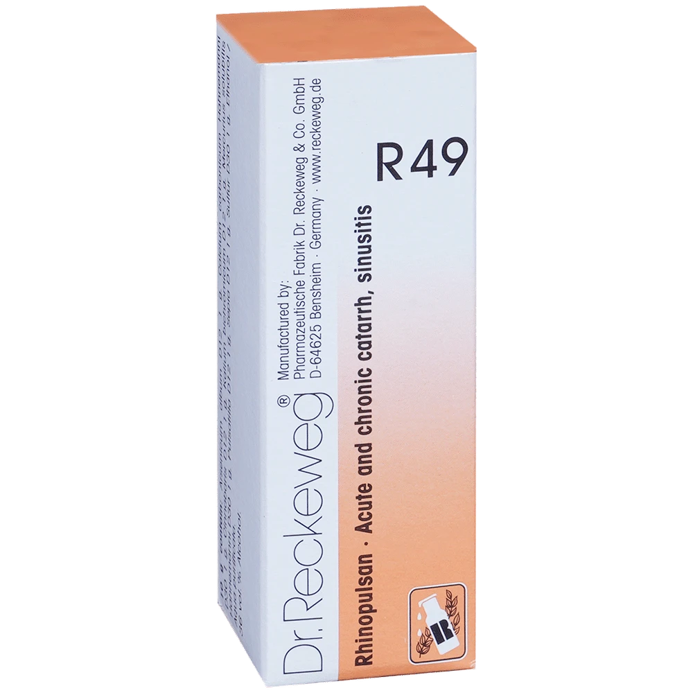 Dr. Reckeweg R49 Sinus Drop bottle of 22 ml Drop