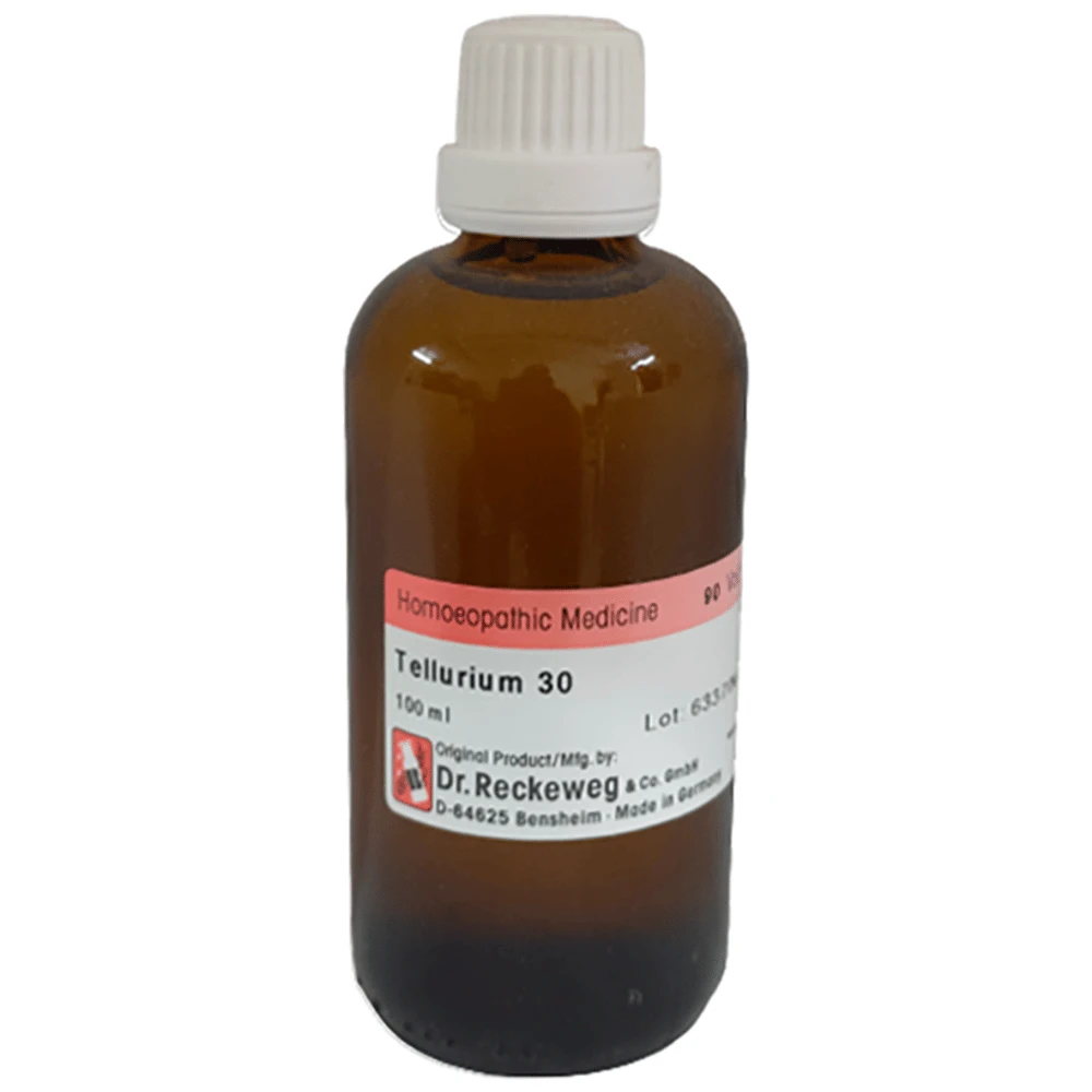 Dr Reckeweg Tellurium Dilution 30 CH bottle of 100 ml Dilution