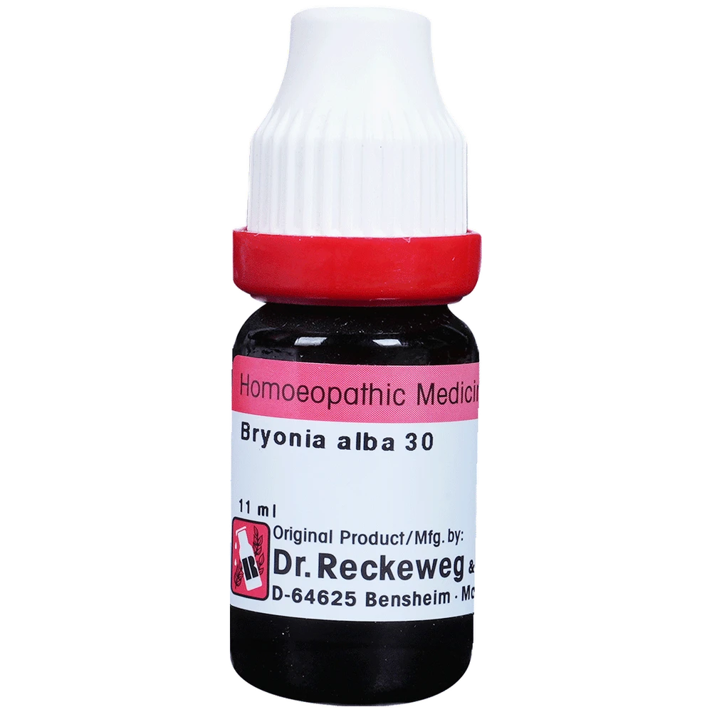 Dr. Reckeweg Bryonia Alba Dilution 30 CH bottle of 11 ml Dilution